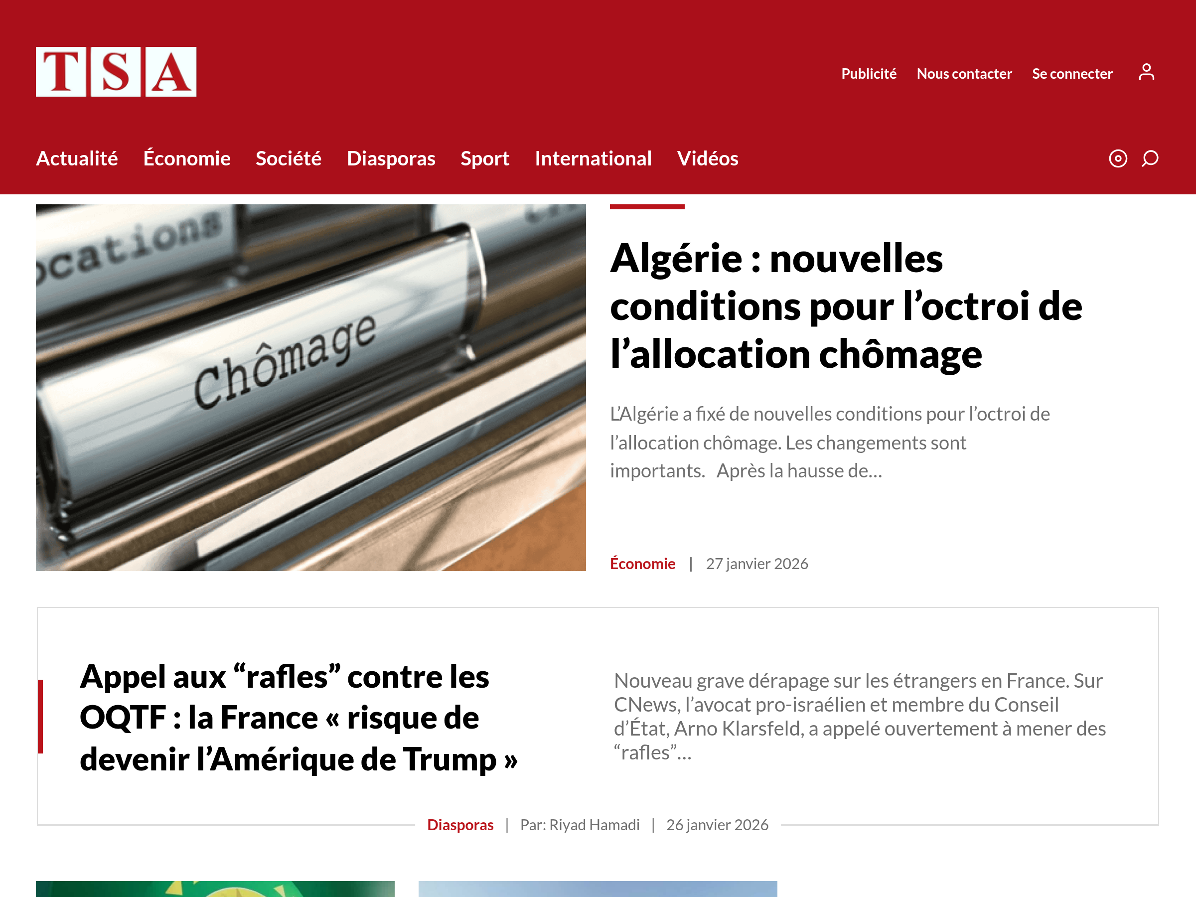 TSA - Tout Sur l'Algérie